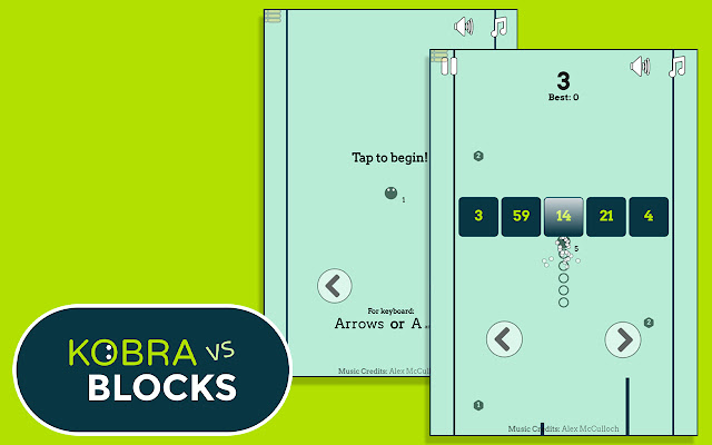 Kobra vs Blocks Game chrome extension