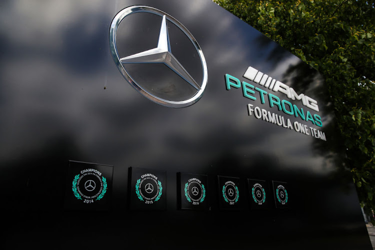 A general view of the Mercedes AMG Petronas F1 team headquarters in Brackley, UK. The team announced on Thursday that it would be sharing its reserve drivers with the Racing Point and McLaren teams for the remainder of the 2020 season.