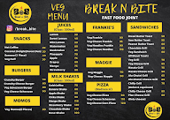 Break N Bite menu 2