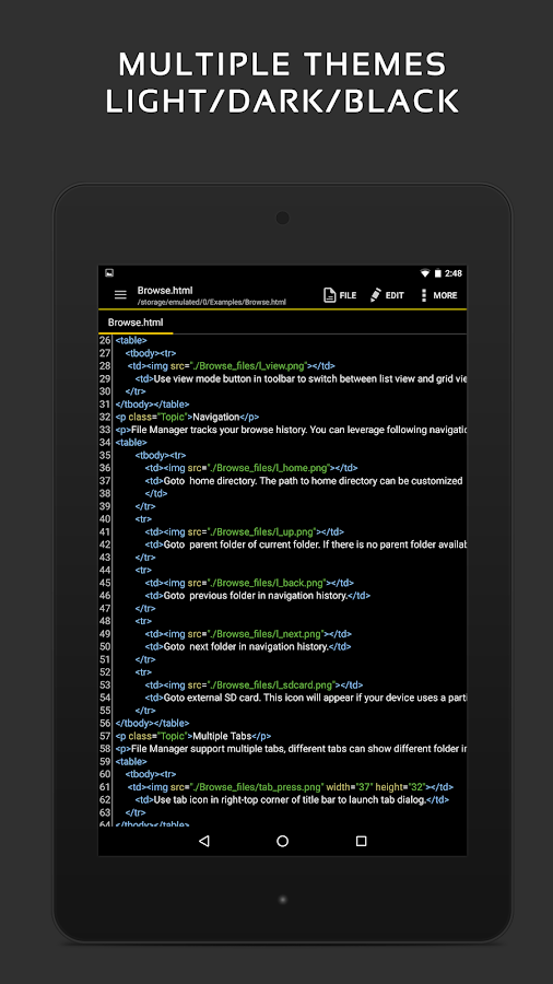    QuickEdit Text Editor- screenshot  