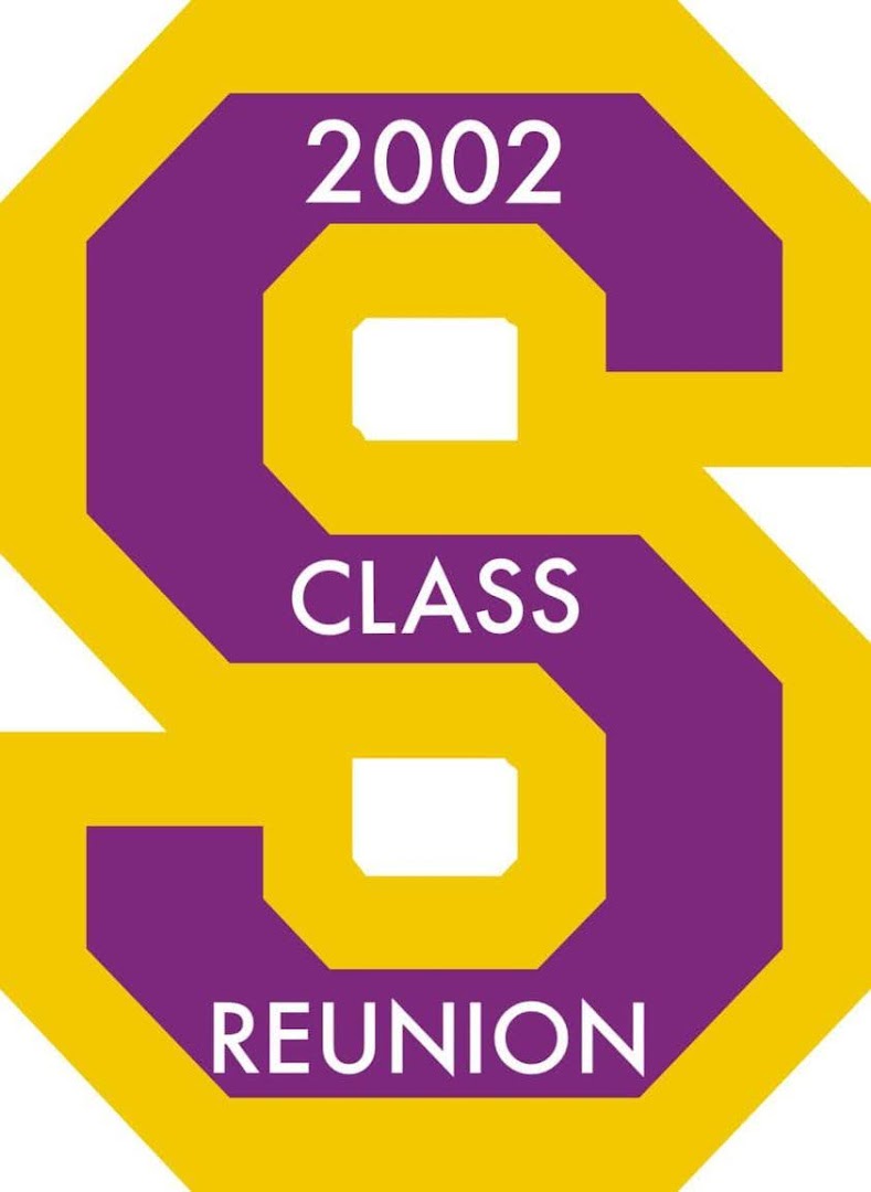 Class of 2002 — 20th Reunion.  Links for tickets and contact person.