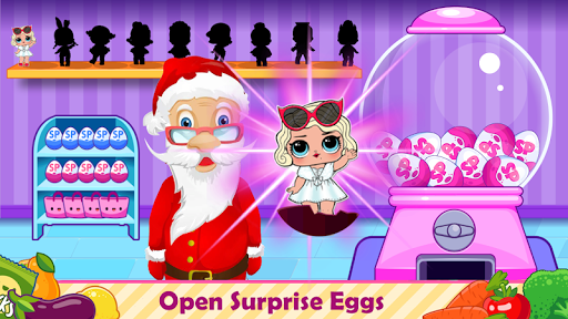 Santa Go Shop - Supermarket Games