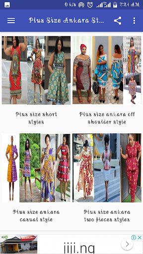 PLUS SIZE ANKARA STYLES