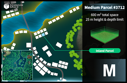 Medium #3712 (M) parcel in Somnium Space