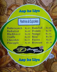 D Hunger Point menu 3