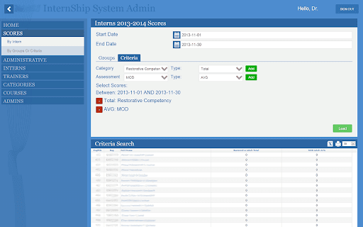 InternShip Management System
