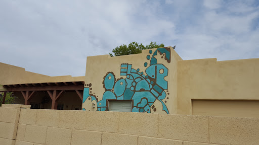 Tribe Teal Mural