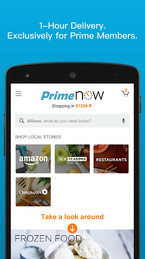 Amazon Prime Now