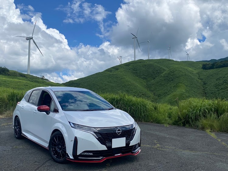 ノート オーラのいつもイイネ&コメントありがとうございます🙇‍♂️・納車後初、遠出・南阿蘇ドライブ・オーラ nismoに関するカスタム事例の投稿画像1枚目