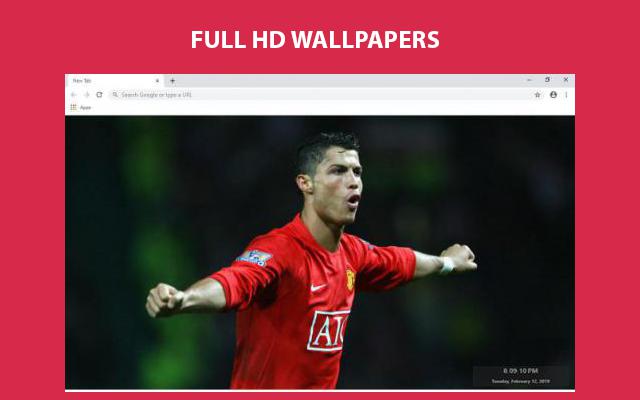 Ronaldo Wallpapers and New Tab