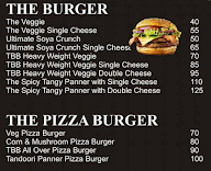 The Big Burger menu 5