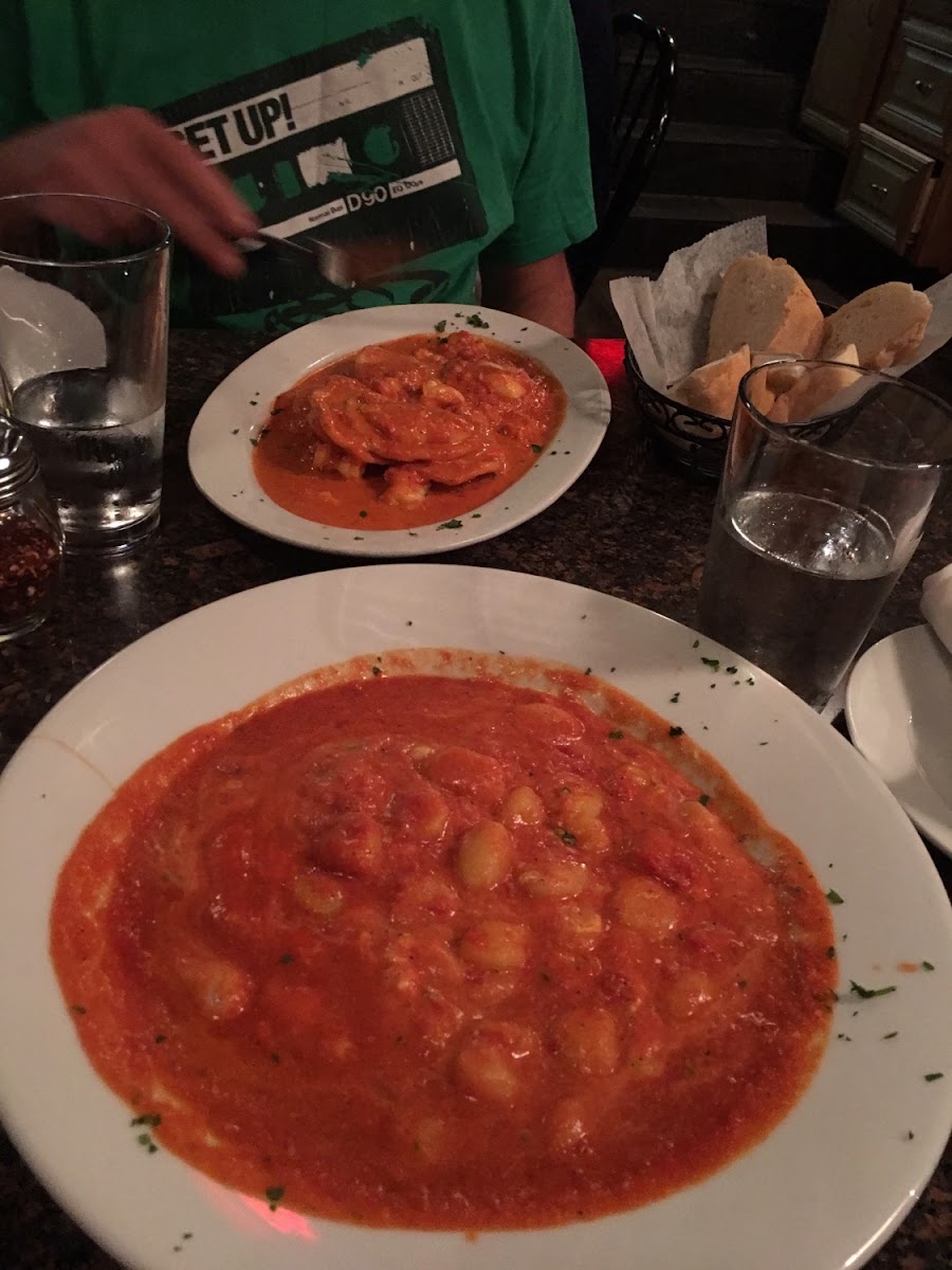 GF gnocchi with quattro formaggi