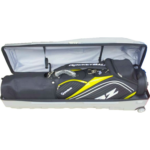 Title 2, Golf Bag Airline Case Hard Shell, Thickened, Co...