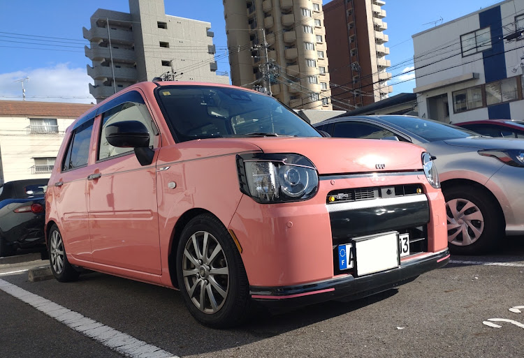ミラ トコットのDIY・自作スポイラー・バットフェイス風アイライン・アイライン自作・ちょいシャコタンに関するカスタム事例の投稿画像4枚目