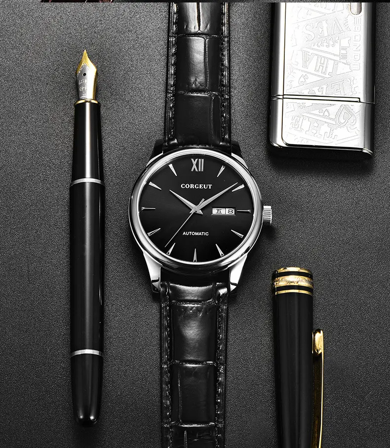 Title 3, Automatisch mechanisch herenhorloge, business c...