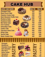 Cake Gallery menu 2