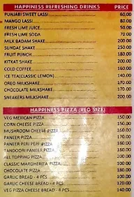 Happiness Dhaba menu 4