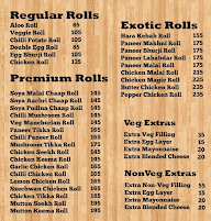 Rolls Daddy menu 1