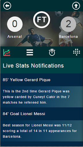 Football live scores & stats  screenshots 2