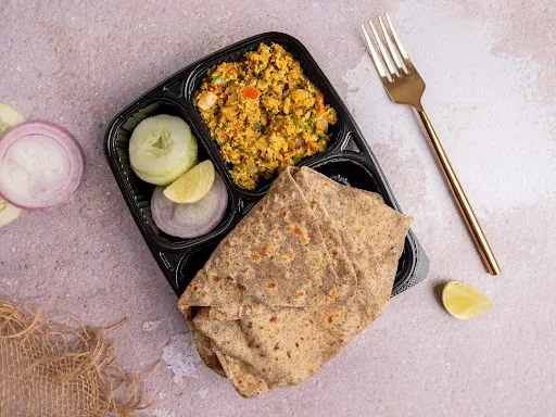 Egg Bhurji & Paratha Meal - High Protein