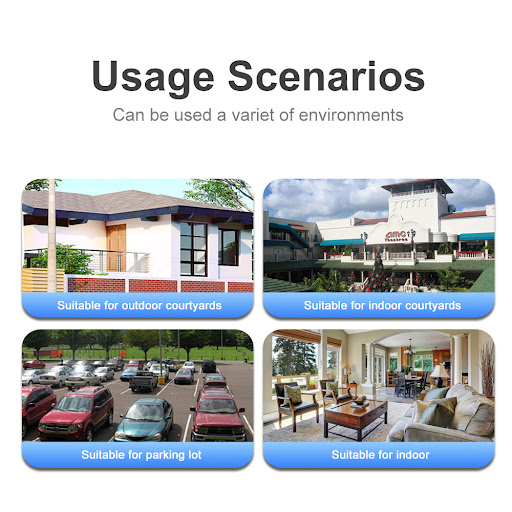Title 3, V380 Three-Screen 4G Outdoor Smart Monitor Came...