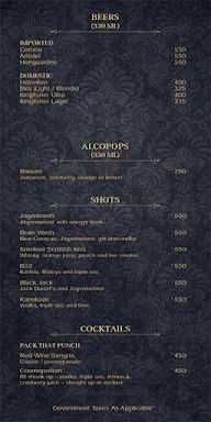 Cravings - Sayaji Hotel menu 6