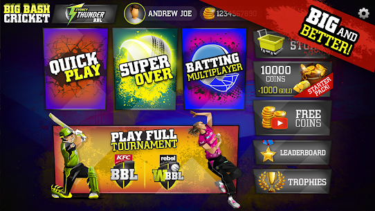 Big Bash Cricket MOD (Ads Free) 2