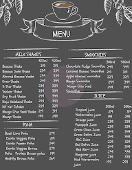 Healthy Aromas menu 1