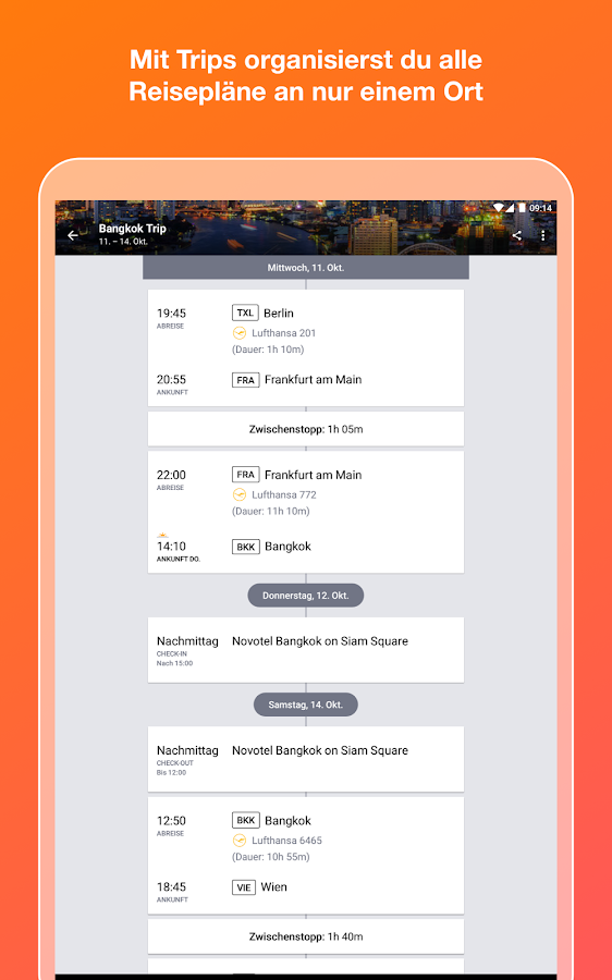 KAYAK Flüge, Hotels und mehr AndroidApps auf Google Play