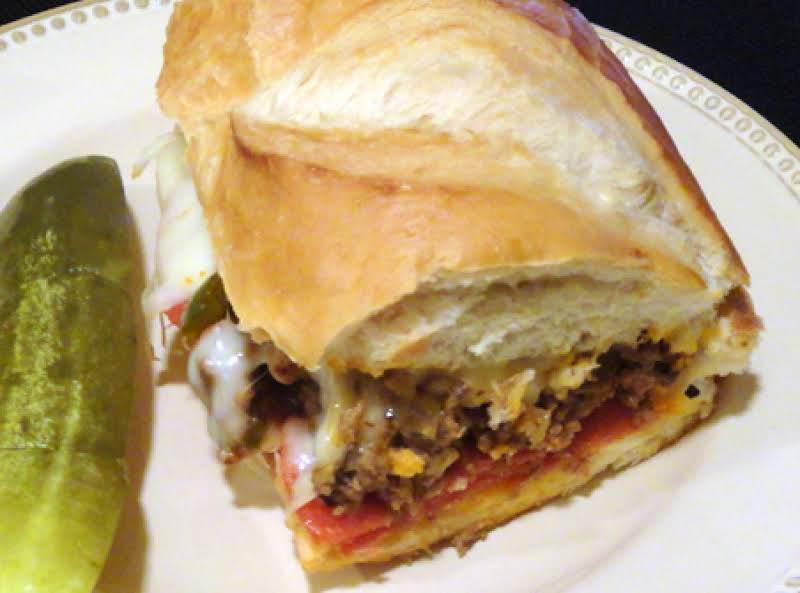 Super-size Stromboli Sandwich