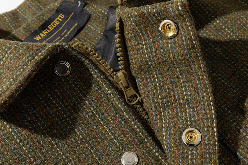 Title 10, Coarse Denim Dark Stripe Casual Fashion Jacket,...
