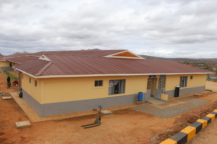 The newly 160-bed wing at the Mwatate subcounty hospital in Taita Taveta as pictured on July 21