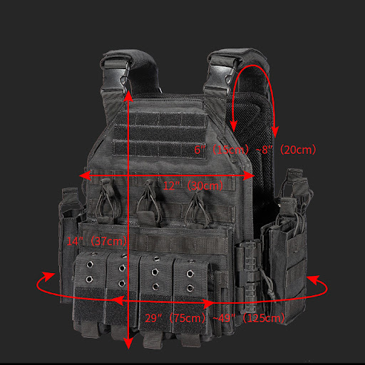 Title 1, Quick Dismantling Tactical Vest Outdoor Militar...