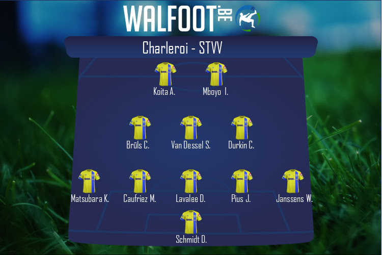 Composition STVV | Charleroi - STVV (31/07/2021)