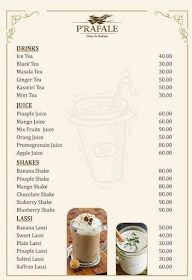 P'Rafale Cafe & Restaurant menu 2