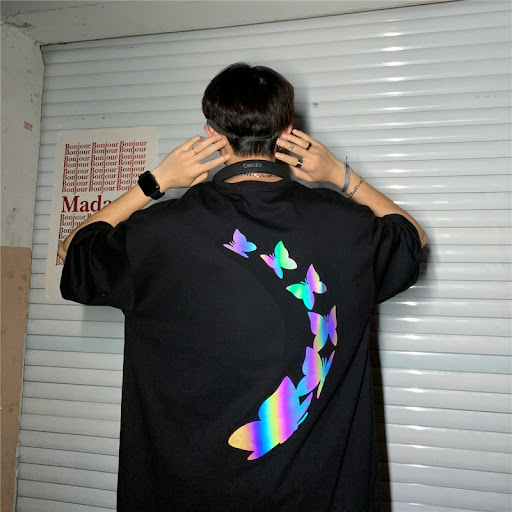 Title 5, All-match Loose Three-quarter Sleeves Trend Hal...