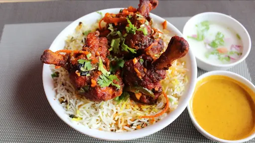 Chicken Lollipop Biryani [Serves 1]