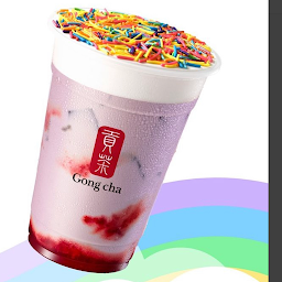 Rainbow Strawberry Taro Drink (Large Size Only)