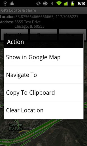 Screenshot GPS Locate & Share Free