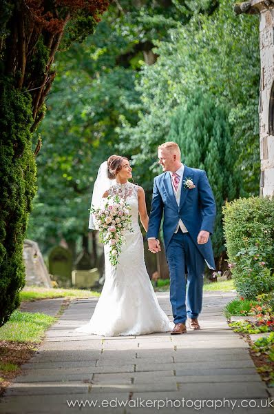 Wedding photographer Ed Walker (edwalkerphoto). Photo of 1 July 2019