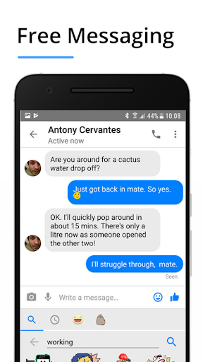 Screenshot The Messenger for Messages