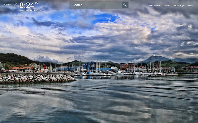 Harbor Wallpapers Theme New Tab