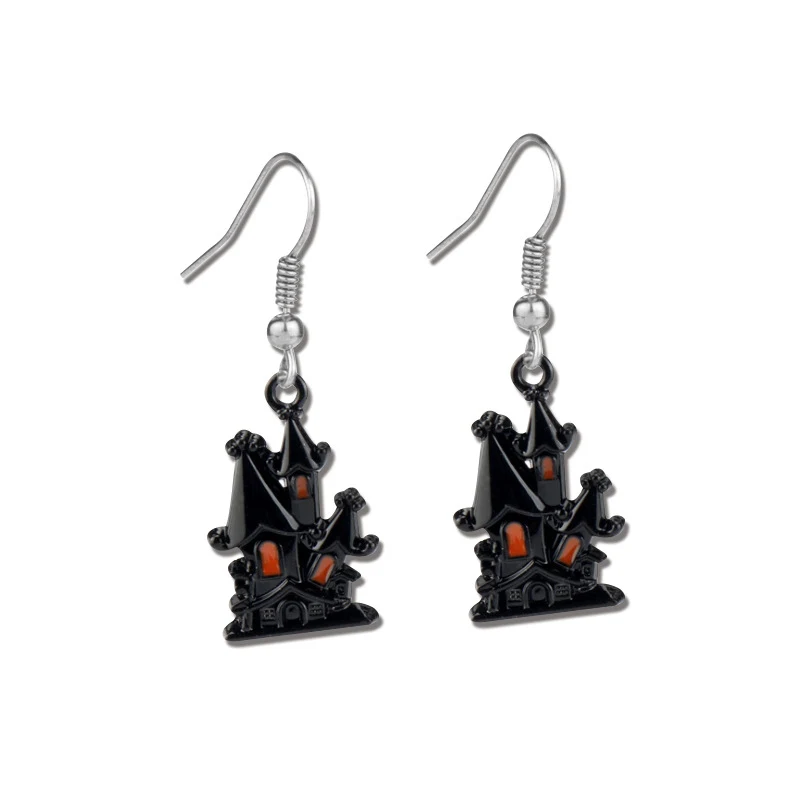 Halloween oorbellen horror grappig pompoen spook demon, de perfecte accessoire voor jouw feestelijke outfit.