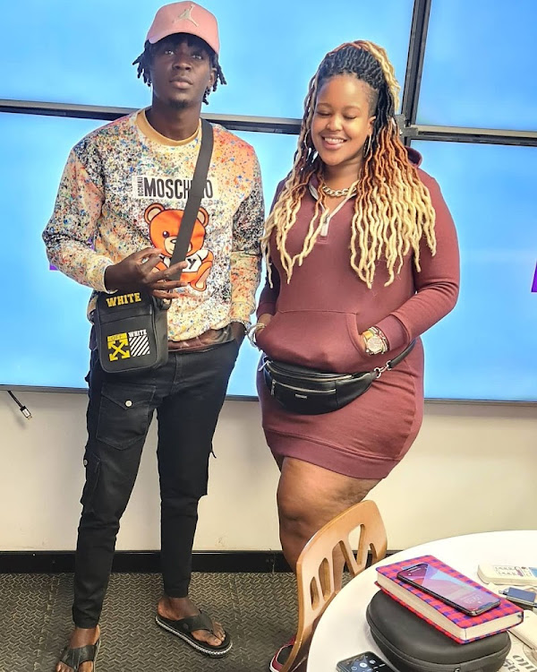 Willy Paul in kiss studio