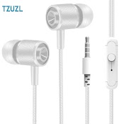 Tai Nghe Tzuzl L12 Kiểu Nhét Tai Giắc 3.5Mm Tích Hợp Micro Độc Đáo Cho Điện Thoại