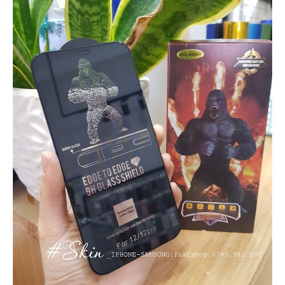 Kính Cường Lực 9D Kingkong Full Màn 14Promax , 13Promax 12Promax | 12 | 12 Pro | 11 | Xr 7Plus 8Plus Fukishop