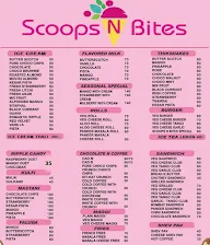 Scoops N Bites menu 1