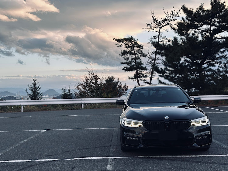5シリーズ ツーリングの523dツーリング・ドライブ・鷲羽山展望台・走りすぎ・洗車が最大のカスタムに関するカスタム事例の投稿画像2枚目