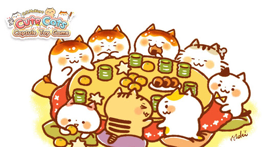 Cute Cats Capsule Toy Game C.C.Makiart screenshots 22