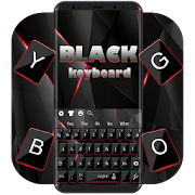 Stylish Black Keyboard  Icon